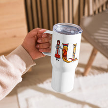 Load image into Gallery viewer, Armenian A Travel mug with a handle