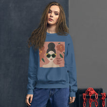 Load image into Gallery viewer, Cat Girl Unisex Sweatshirt