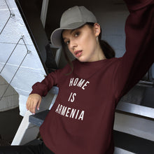 Load image into Gallery viewer, Home is Armenia Unisex Sweatshirt