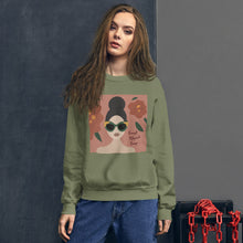 Load image into Gallery viewer, Cat Girl Unisex Sweatshirt