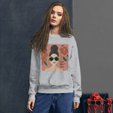 Load image into Gallery viewer, Cat Girl Unisex Sweatshirt