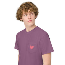 Load image into Gallery viewer, Love Unisex pocket t-shirt