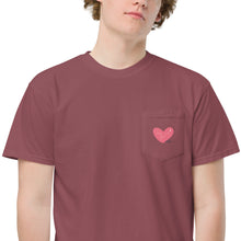 Load image into Gallery viewer, Love Unisex pocket t-shirt