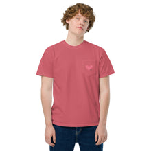 Load image into Gallery viewer, Love Unisex pocket t-shirt