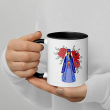 Load image into Gallery viewer, Armenian Taraz Mug with Color Inside