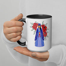 Load image into Gallery viewer, Armenian Taraz Mug with Color Inside