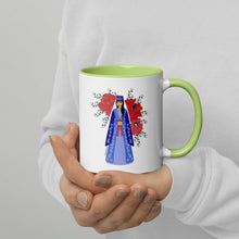 Load image into Gallery viewer, Armenian Taraz Mug with Color Inside