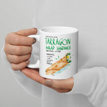 Load image into Gallery viewer, Taragon Brduch White glossy mug