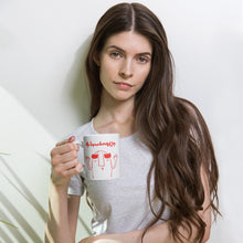 Load image into Gallery viewer, Don't Worry White glossy mug