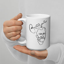 Load image into Gallery viewer, Hovhannes Tumanyan White glossy mug