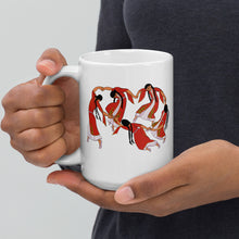 Load image into Gallery viewer, Armenian Dance White glossy mug
