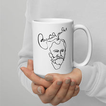 Load image into Gallery viewer, Hovhannes Tumanyan White glossy mug