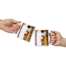 Load image into Gallery viewer, The Kiss White glossy mug