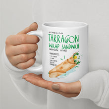 Load image into Gallery viewer, Taragon Brduch White glossy mug
