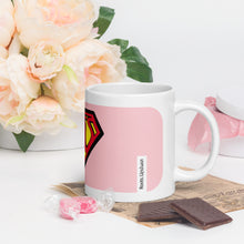 Load image into Gallery viewer, Super Mom White glossy mug