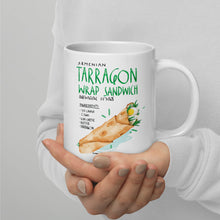 Load image into Gallery viewer, Taragon Brduch White glossy mug