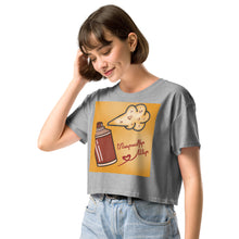 Load image into Gallery viewer, Spread Love Women’s crop top