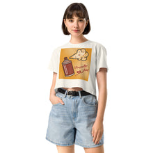 Load image into Gallery viewer, Spread Love Women’s crop top