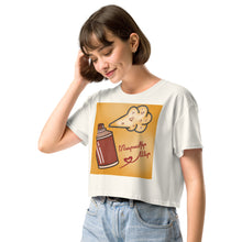 Load image into Gallery viewer, Spread Love Women’s crop top