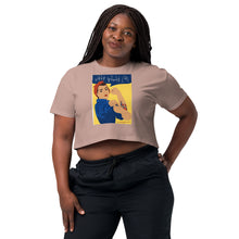 Load image into Gallery viewer, We Can Do It (Western Armenian) Women’s crop top