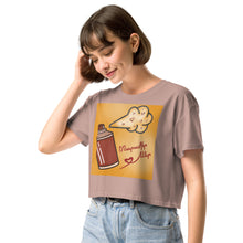 Load image into Gallery viewer, Spread Love Women’s crop top