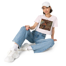 Load image into Gallery viewer, Armenian Village House Women’s crop top