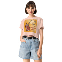 Load image into Gallery viewer, Spread Love Women’s crop top