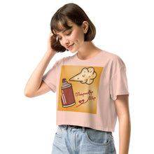 Load image into Gallery viewer, Spread Love Women’s crop top