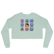 Load image into Gallery viewer, Armenian Emojis Crop Sweatshirt