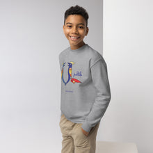 Load image into Gallery viewer, Custom Name Youth crewneck sweatshirt