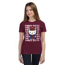Load image into Gallery viewer, Parev Kitty Youth Short Sleeve T-Shirt