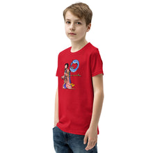 Load image into Gallery viewer, Armenian Alphabet Youth Short Sleeve T-Shirt