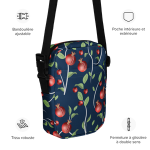 Pomegranate crossbody bag