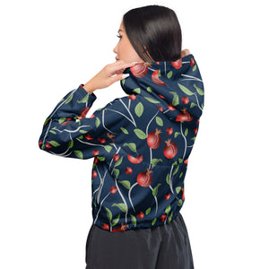 pomegranate Women’s cropped windbreaker