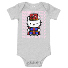 Load image into Gallery viewer, Parev Kitty Baby short sleeve one piece
