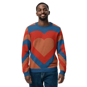 Armenian Heart Knitted crew neck sweater