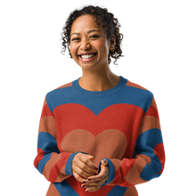 Load image into Gallery viewer, Armenian Heart Knitted crew neck sweater
