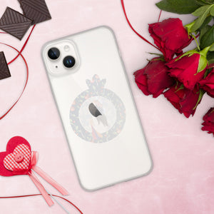 Pomegranate Girl Clear Case for iPhone®