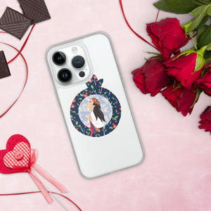 Pomegranate Girl Clear Case for iPhone®