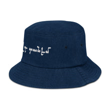 Load image into Gallery viewer, Tsavet Danem Denim bucket hat
