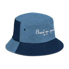 Load image into Gallery viewer, Tsavet Danem Denim bucket hat
