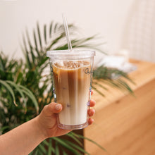 Load image into Gallery viewer, A Cup of Hope Clear plastic tumbler
