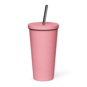 World's Best Grandma Insulated tumbler with a straw