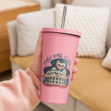 Charger l&#39;image dans la galerie, Beautiful Girl From Yerevan Insulated tumbler with a straw
