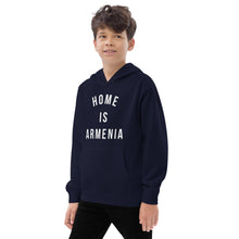 Load image into Gallery viewer, Home is Armenia Kids fleece hoodie
