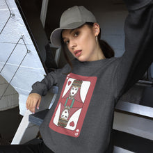 Load image into Gallery viewer, Armo Queen of Hearts Unisex Sweatshirt
