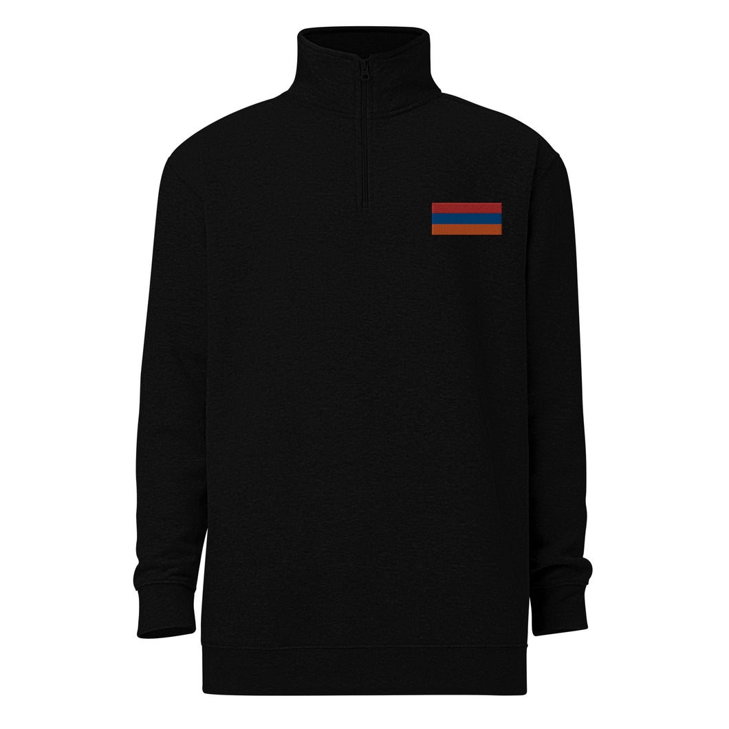 Armenian Flag Unisex fleece pullover