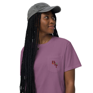 Love Unisex garment-dyed pocket t-shirt