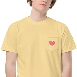 Love Unisex pocket t-shirt
