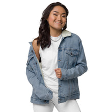 Load image into Gallery viewer, I&#39;m Like This Unisex denim sherpa jacket
